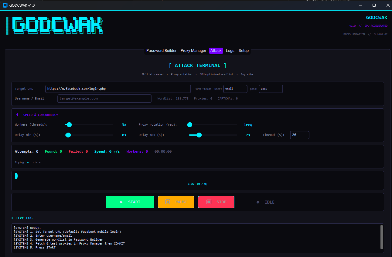 GODCWAK screenshot